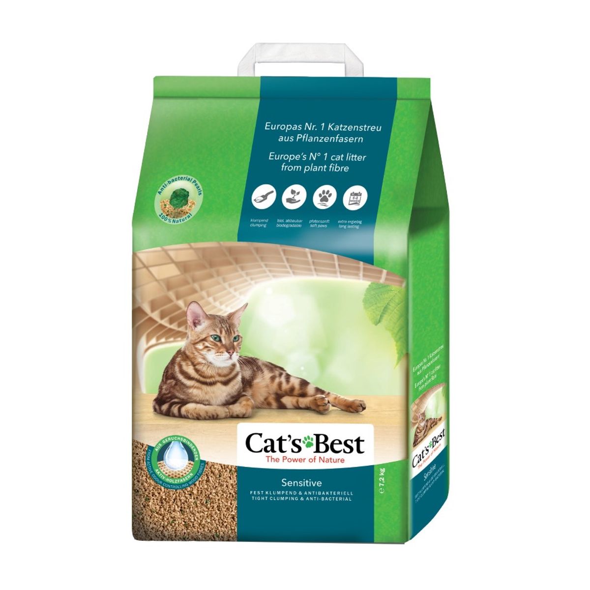 CATS BEST - Cats Best Sensitive 7.20 Kg