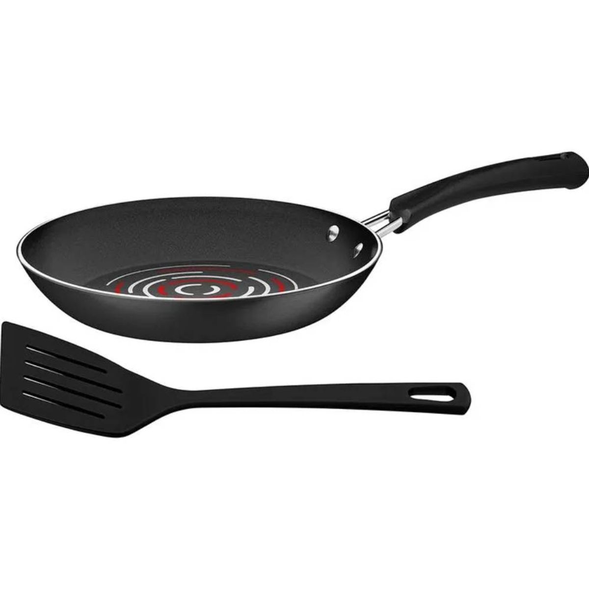 TRAMONTINA - Sartén de Aluminio antiadherente Neocook con espátula 22 cm