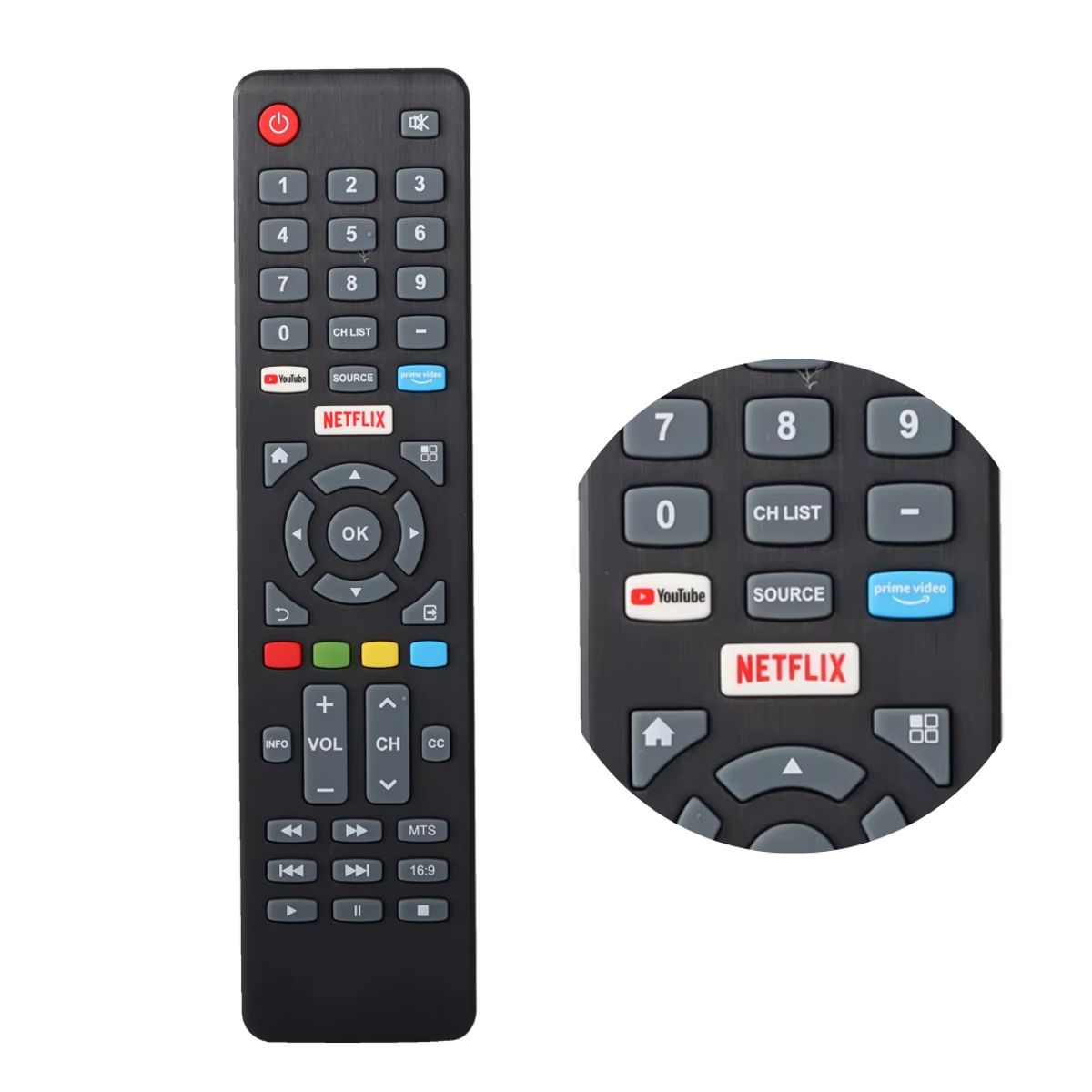 GENERICO - Control para tv Hyundai BGH Jvc smart