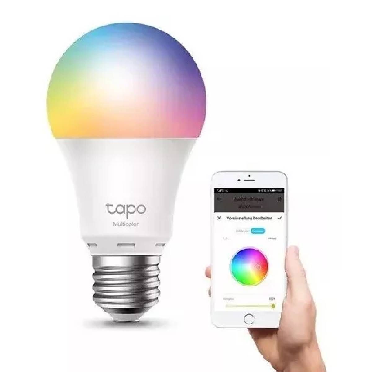 TP LINK - TP-Link - Foco Tapo L530E Smart Wi-Fi Light Bulb Multicolor