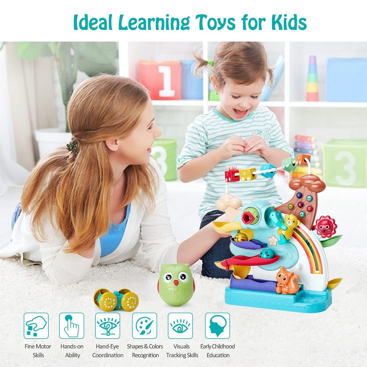 GENERICO - Circuito  Didáctico Montessori multifunción para crecer