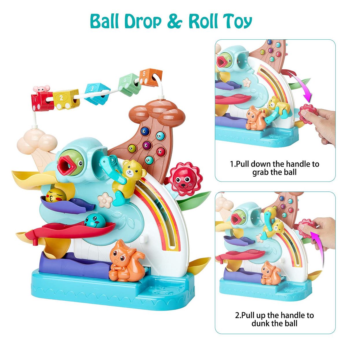 GENERICO - Circuito  Didáctico Montessori multifunción para crecer