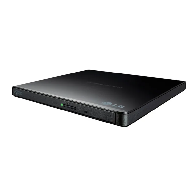 LG - Lectora Grabadora Externa LG Slim CD - DVD Negro USB