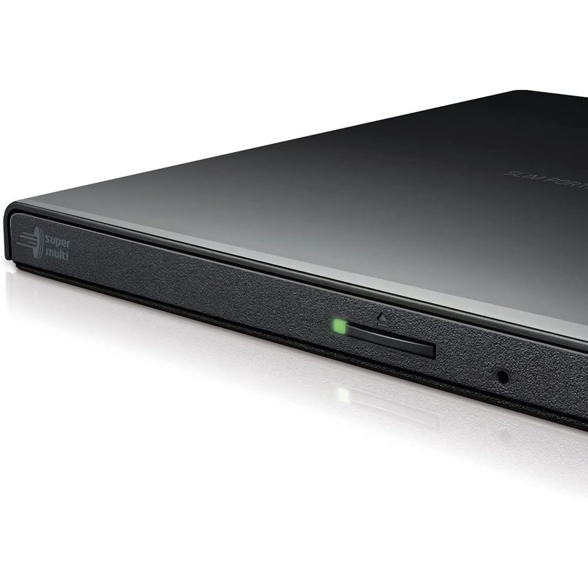 LG - Lectora Externa LG Slim CD - DVD USB Negro