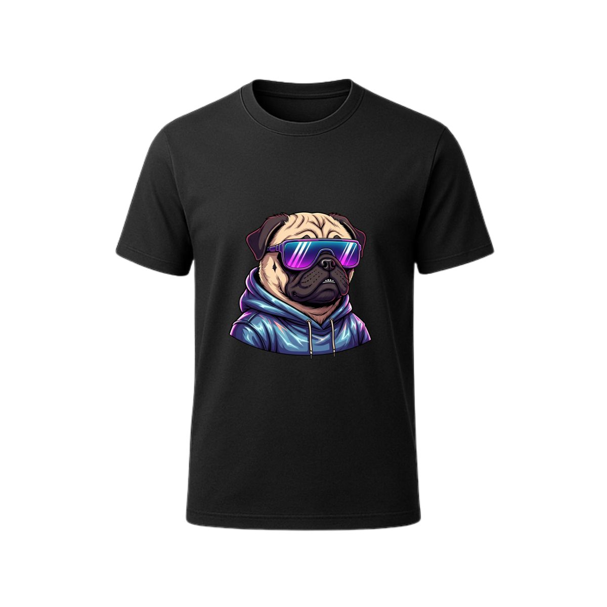 AQUA&MODA - Polo 100% Algodón Estilo Clasico Unisex AquaModa Logo Perro Cool POPC3