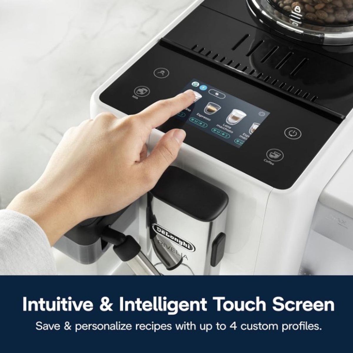 DELONGHI - Cafetera Superautomática De’Longhi Rivelia COFFE