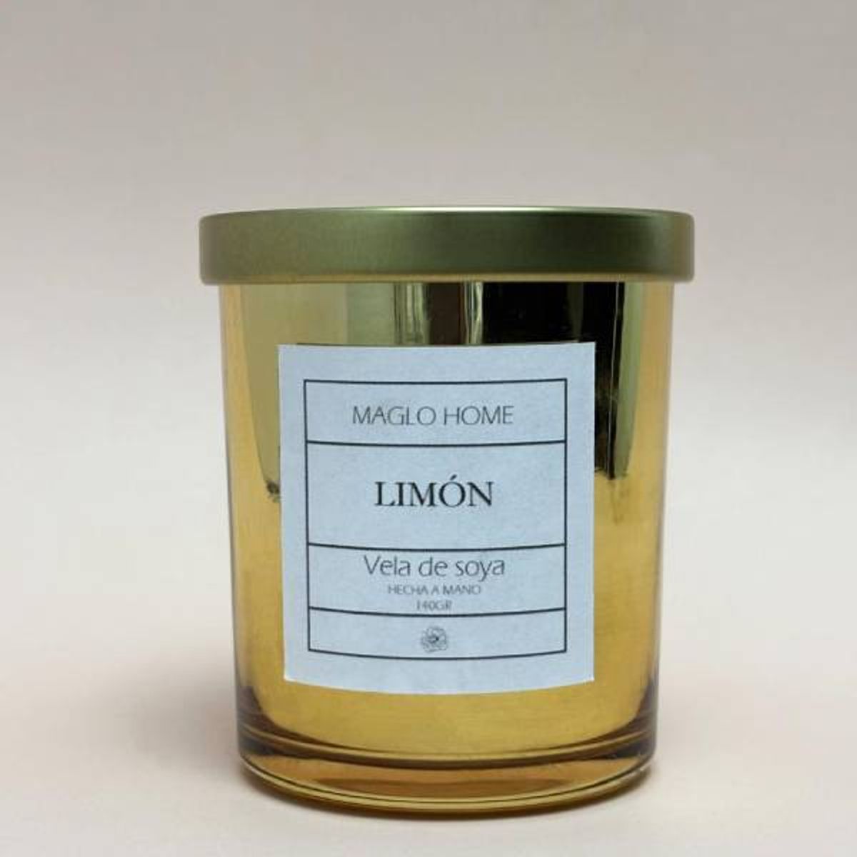 GENERICO - Maglo Home - Vela de soya aromatica limón