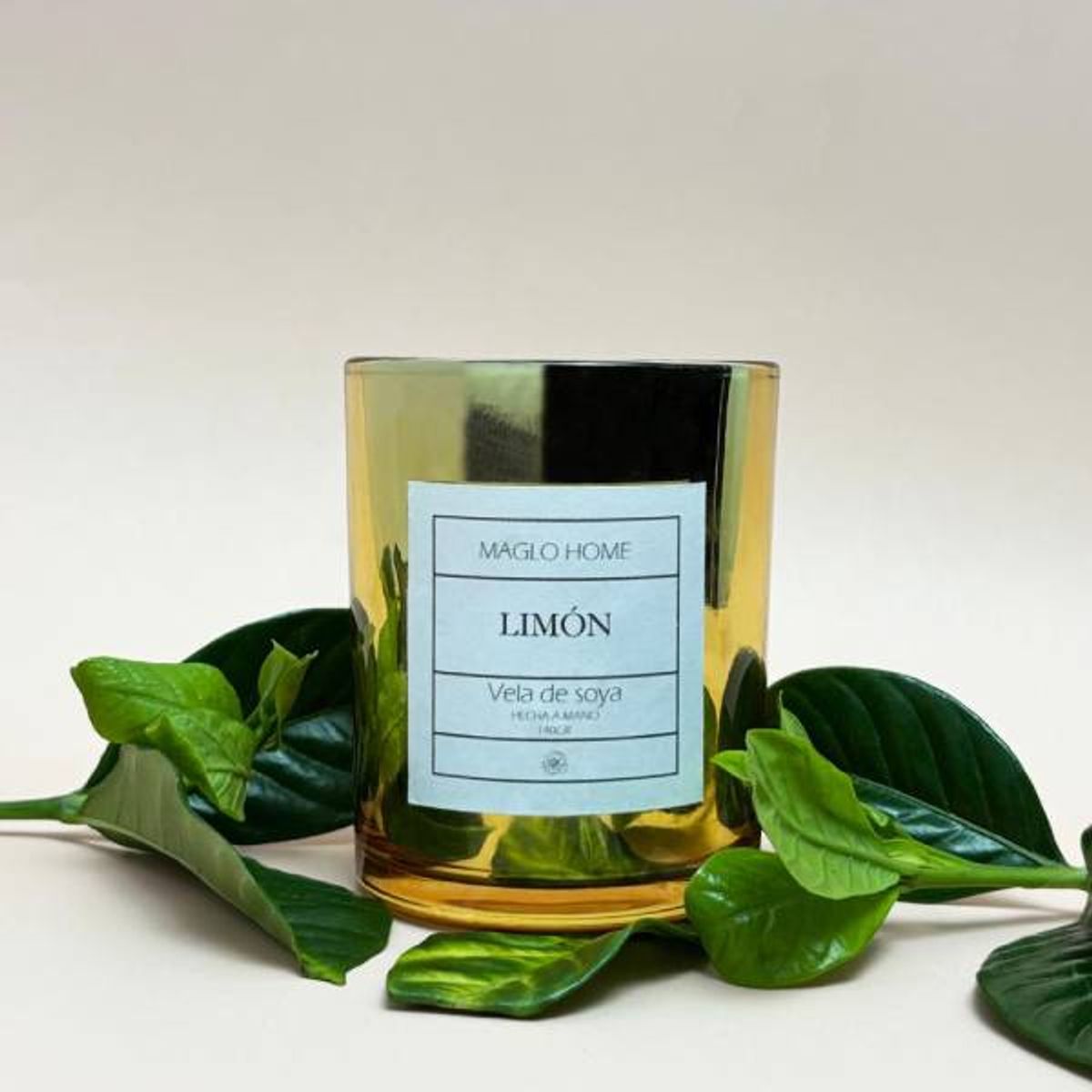 GENERICO - Maglo Home - Vela de soya aromatica limón