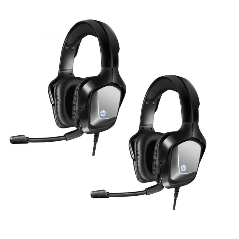 HP - Pack 2 Auriculares Gamer Hp Gamer H220s Negro compatible con PC y consolas