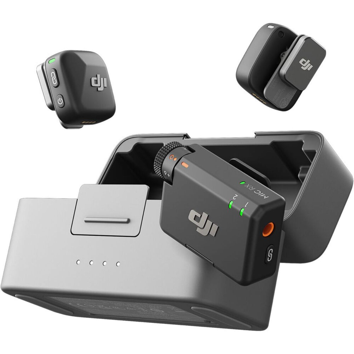 DJI - Micrófono DJI Mic Mini (2 TX + 1 RX + Estuche de carga)