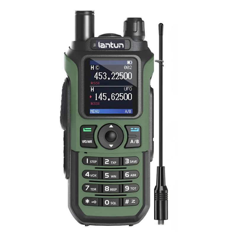 SEISA - Walkie Talkie Radio Profesional UV21 Pro Largo Alcance 10W Doble Banda Pantalla LCD Recargable