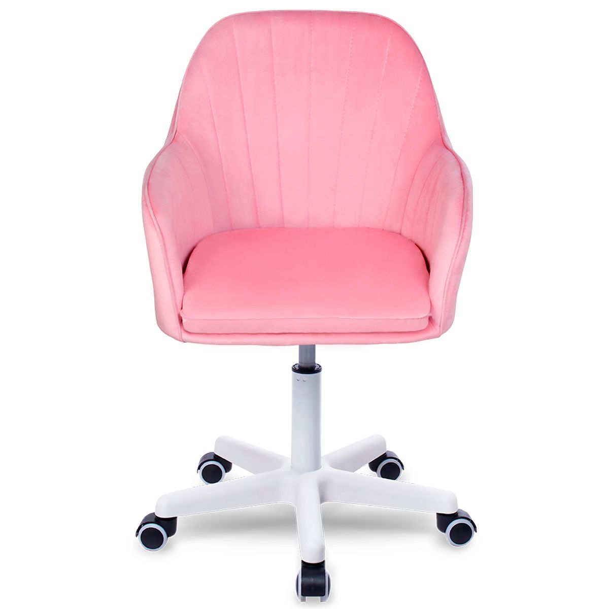 BUCKINGHAM - Silla Giratoria de Escritorio Oficina Buckingham Soft Rosado para Niña