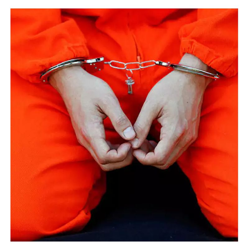 GENERICO - Disfraz Genérico Prisionero para Adulto Talla S