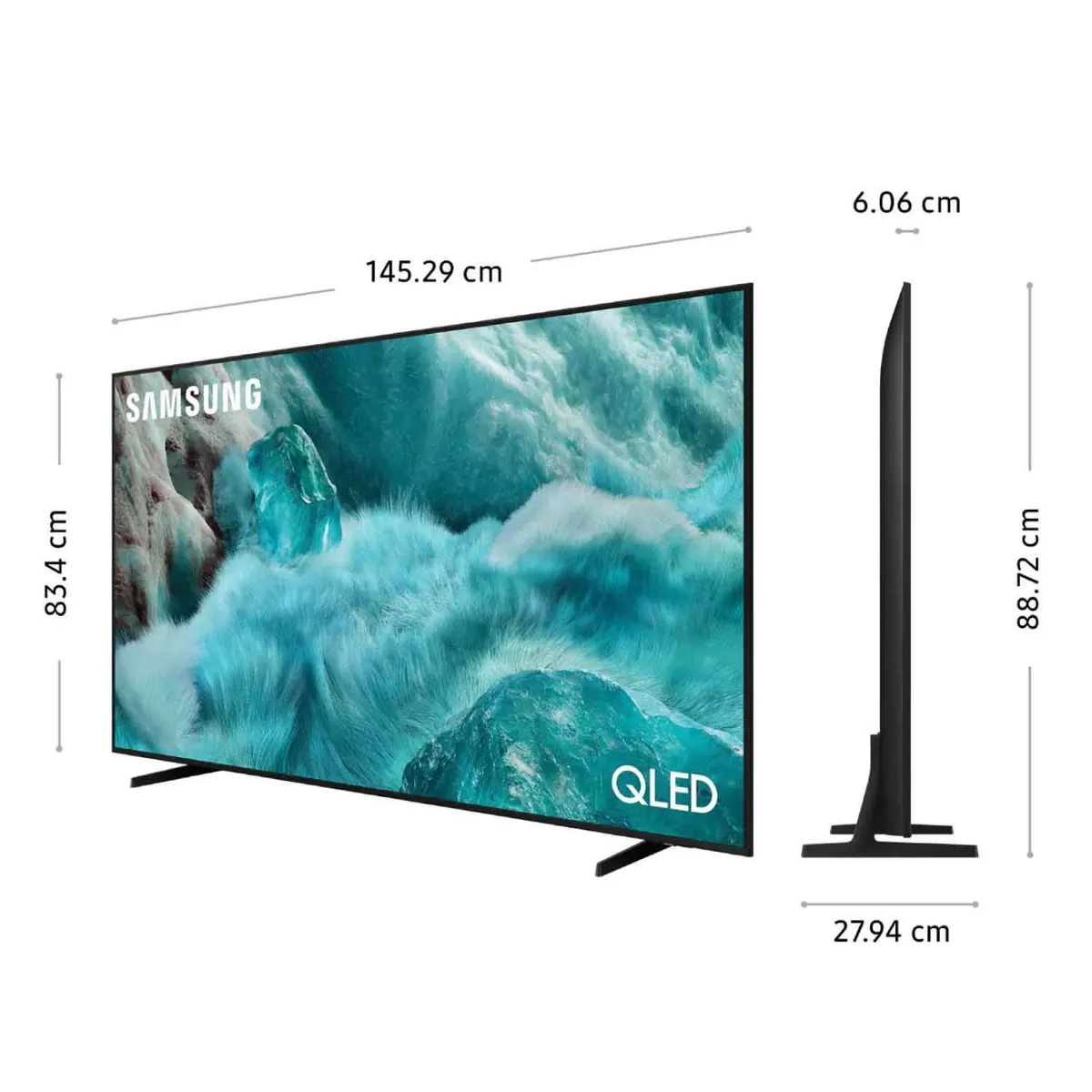 SAMSUNG - Televisor Samsung QLED 65" Visión AI Smart TV QN65Q7FAAGXPE - Nuevo 2025