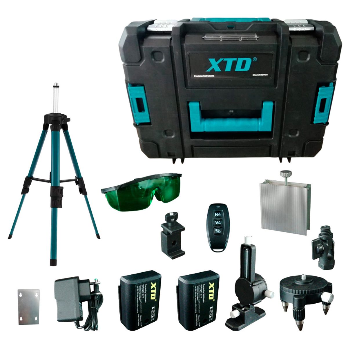 XTD - Nivel Laser Autonivel 16 Lineas 10M + 2 Bat + Tripode Mp XTD