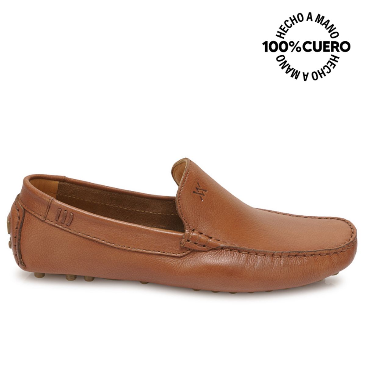 VIALE - Zapato Mocasín Casual SERGIO-2605 CAFE Viale Homme Cuero