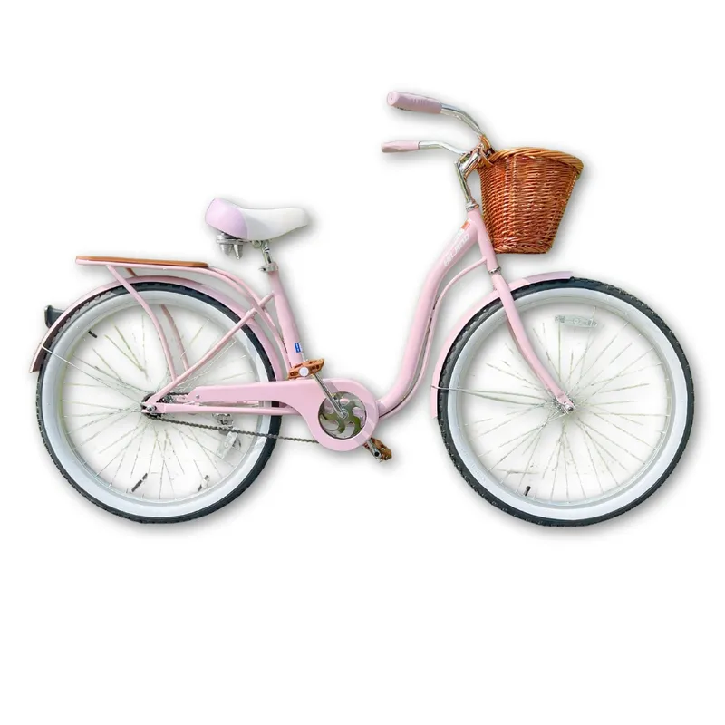 HILAND - Bicicleta de Paseo HILAND aro 26 Rosada