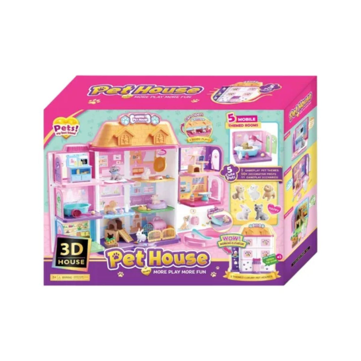 GENERICO - Casa de Mascotas Interactiva Pet House