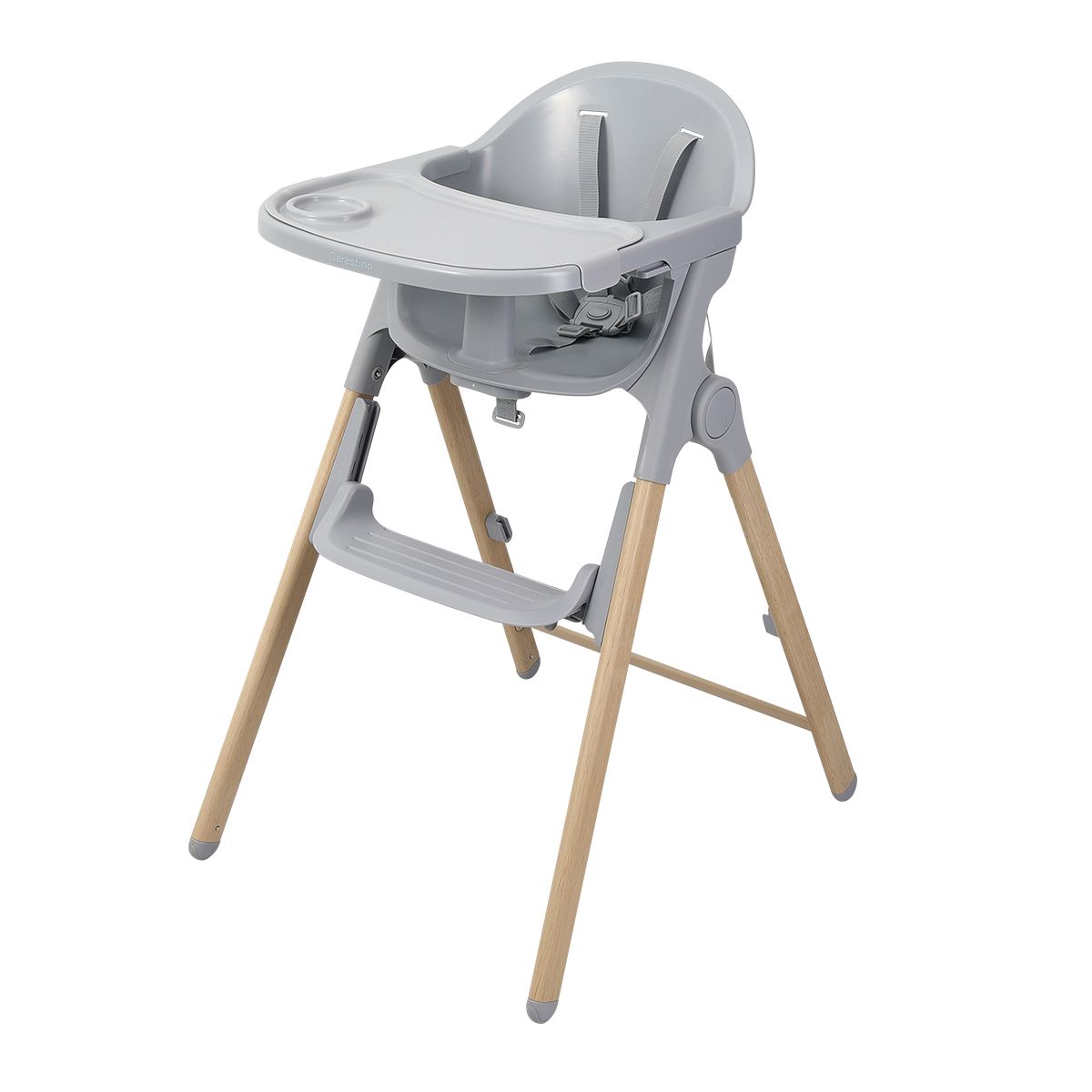 CARESTINO - Silla de Comer Carestino Baku Gris