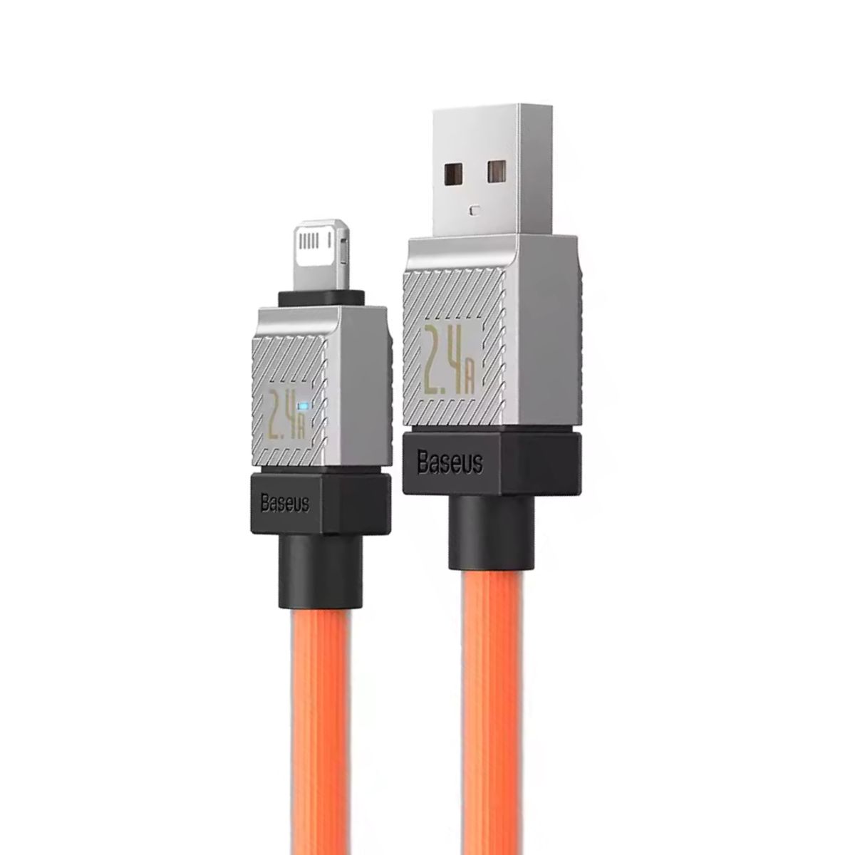 BASEUS - Cable de carga rápida USB A a Lightning 1m NARANJA - BASEUS