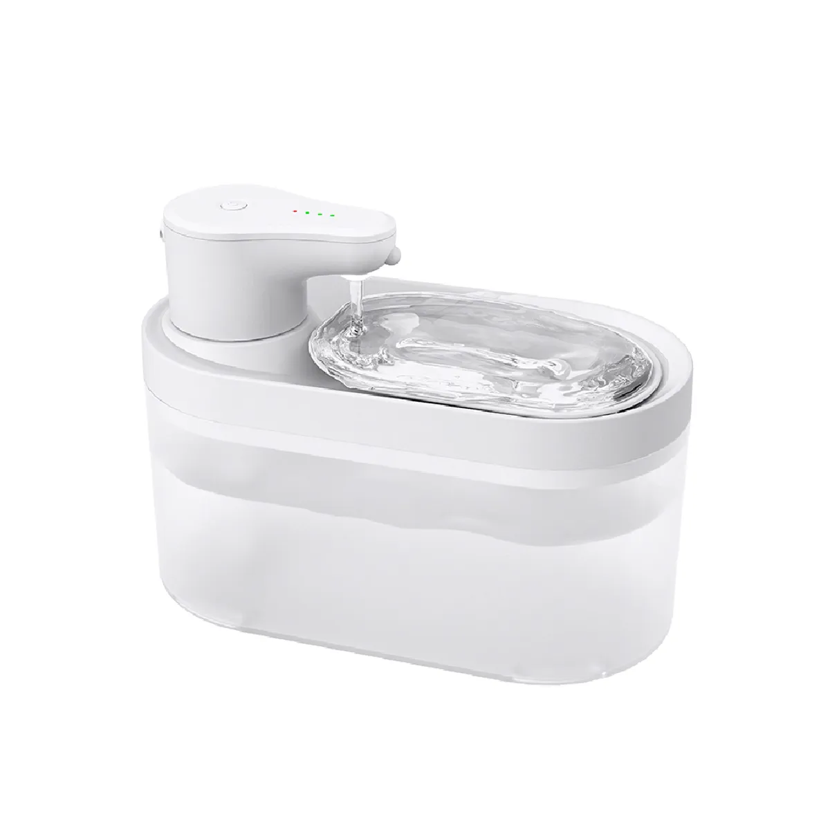 TRENDY TECH E I R L - Bebedero inalámbrico para mascotas con sensor PIR recargable