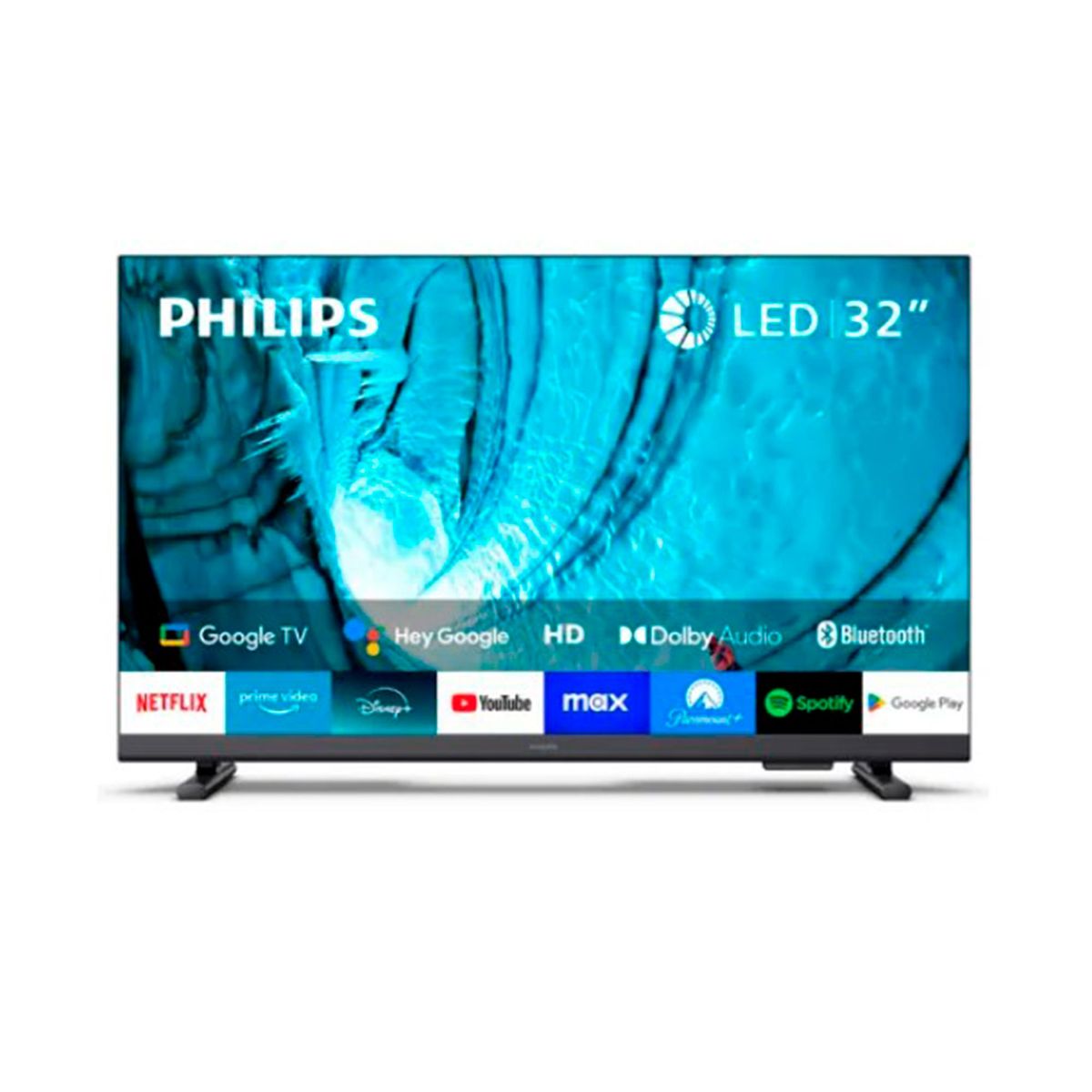 PHILIPS - TELEVISOR PHILIPS SMART TV 32PULG LED HDMI USB 12W NEGRO PN 137019