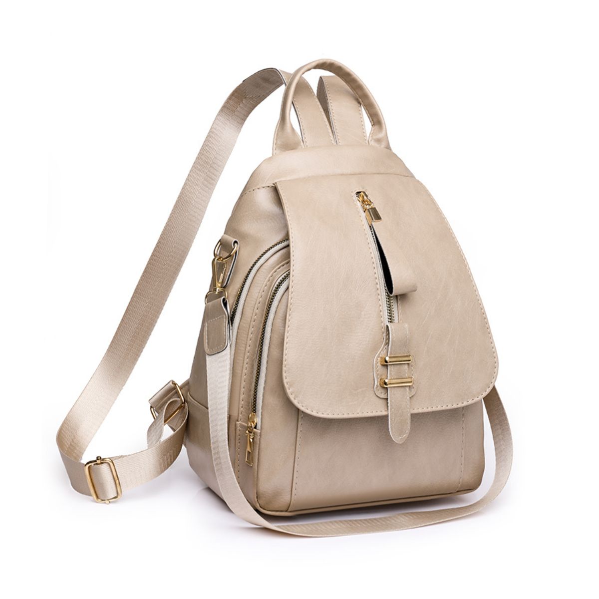 CERISSE - Mochila Créme Color beige