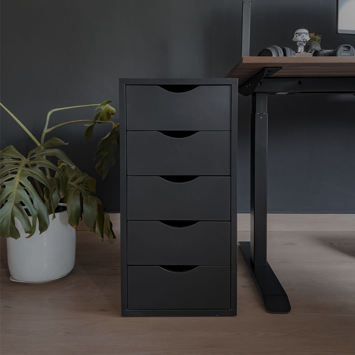 GENERICO - Cajonera para oficina con 5 cajones - Speyx