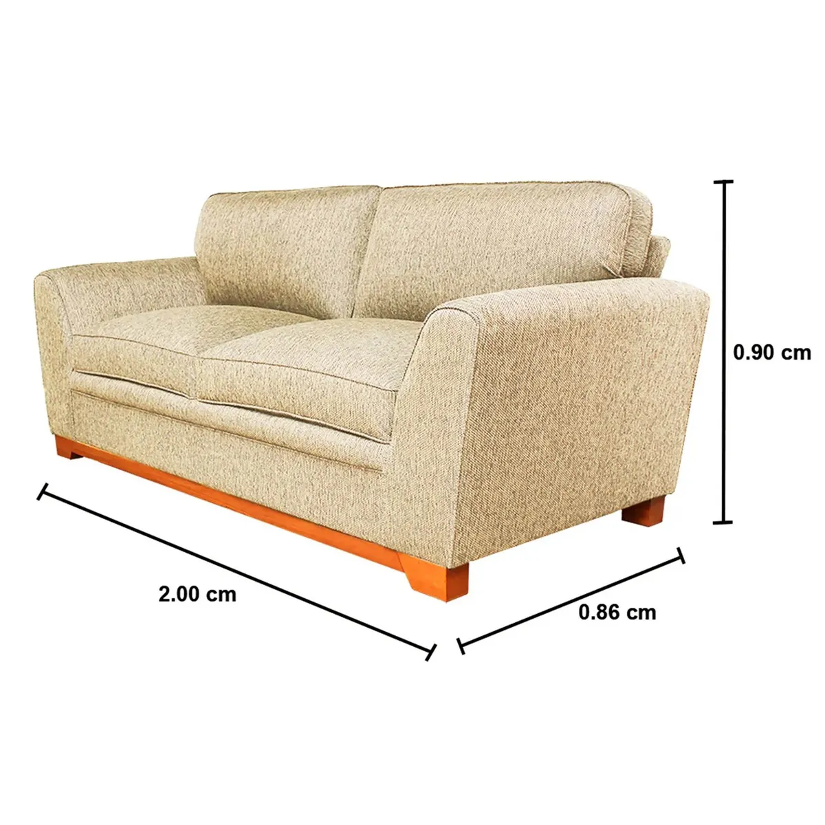 CASA BELLA - JUEGO DE SALA CASABELLA BALTIMORE 321 MIEL