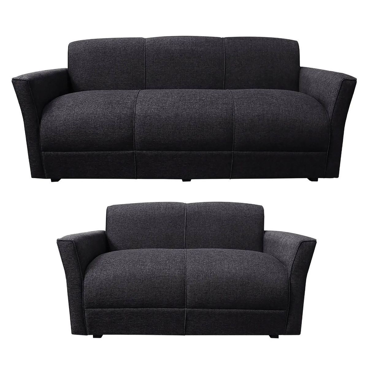 CASA BELLA - JUEGO DE SALA CASABELLA TABARA 32 NEGRO