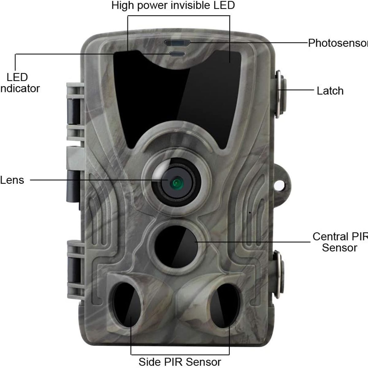 GENERICO - CAMARA TRAMPA PARA CAZA HC-801A - TRAIL CAMERA