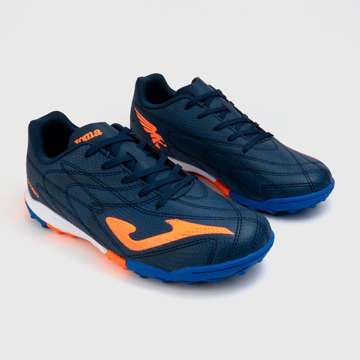 JOMA - Zapatillas Futbol Evolution JR Niño 2503 TF Azul Marino