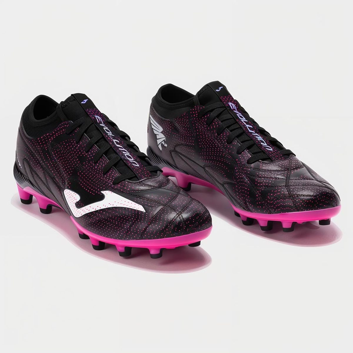 JOMA - Zapatillas Futbol Evolution 2501 FG Negro Blanco