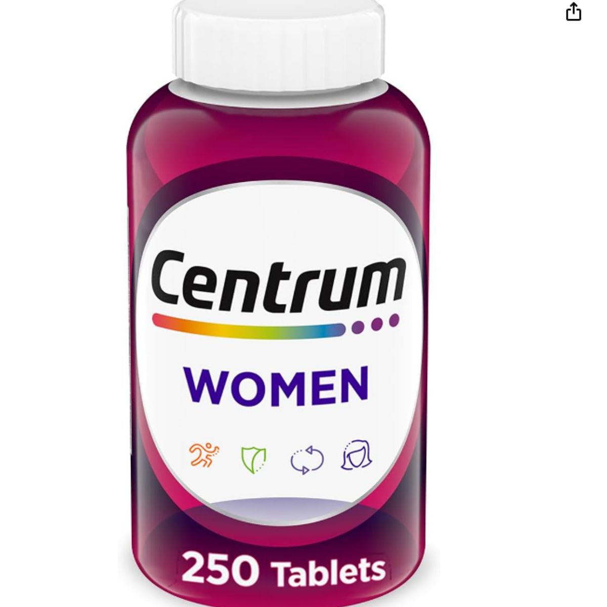 GENERICO - CENTRUM ADULTO MUJER- 250 TABLETAS