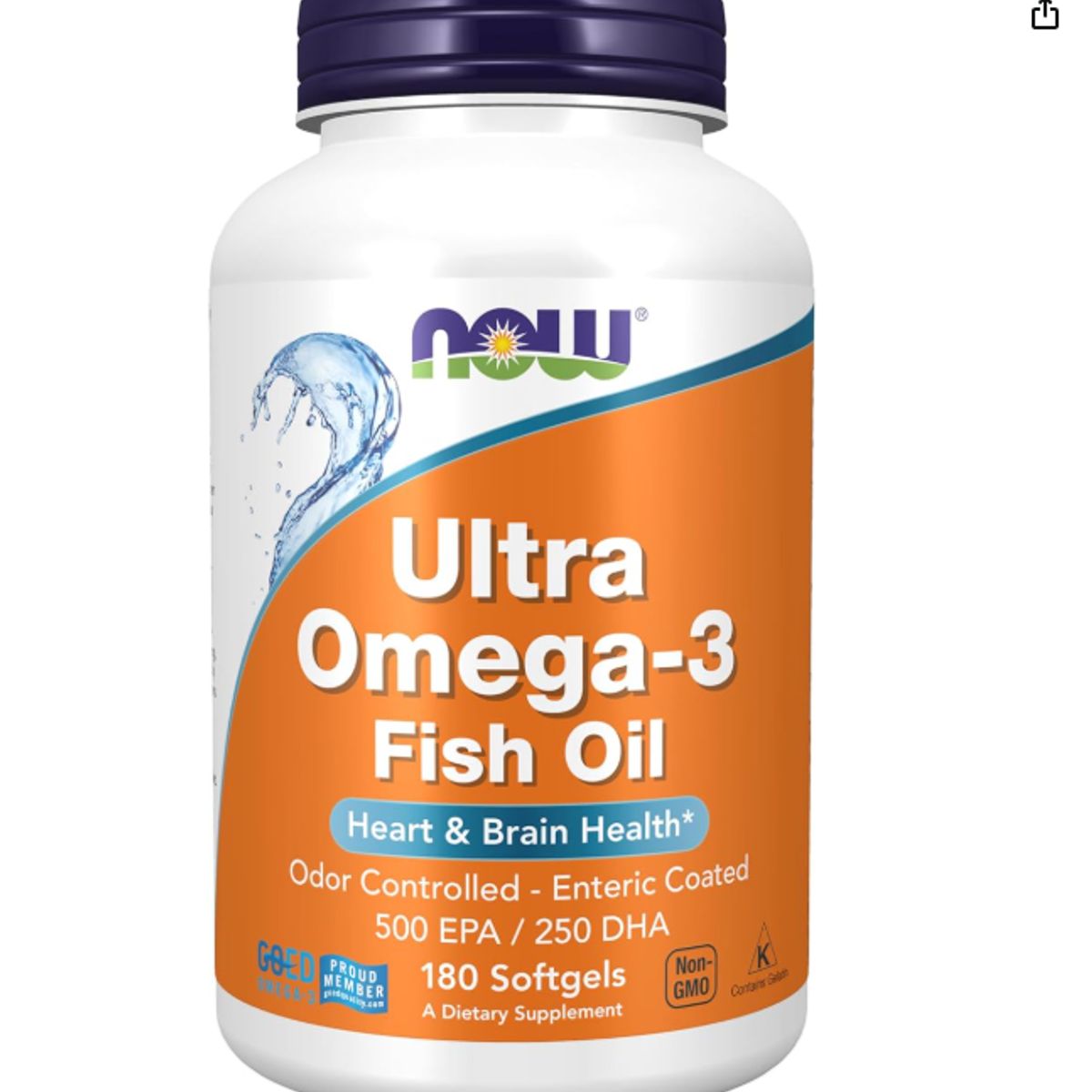 GENERICO - NOW Suplementos, Ultra Omega-3, 180 cápsulas blandas