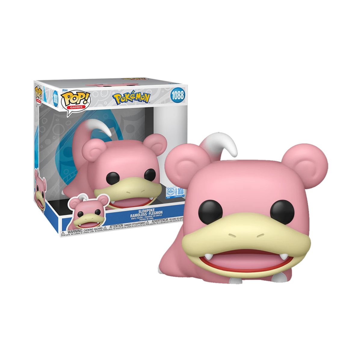 FUNKO - Pokemon Funko Pop Jumbo Slowpoke 1088