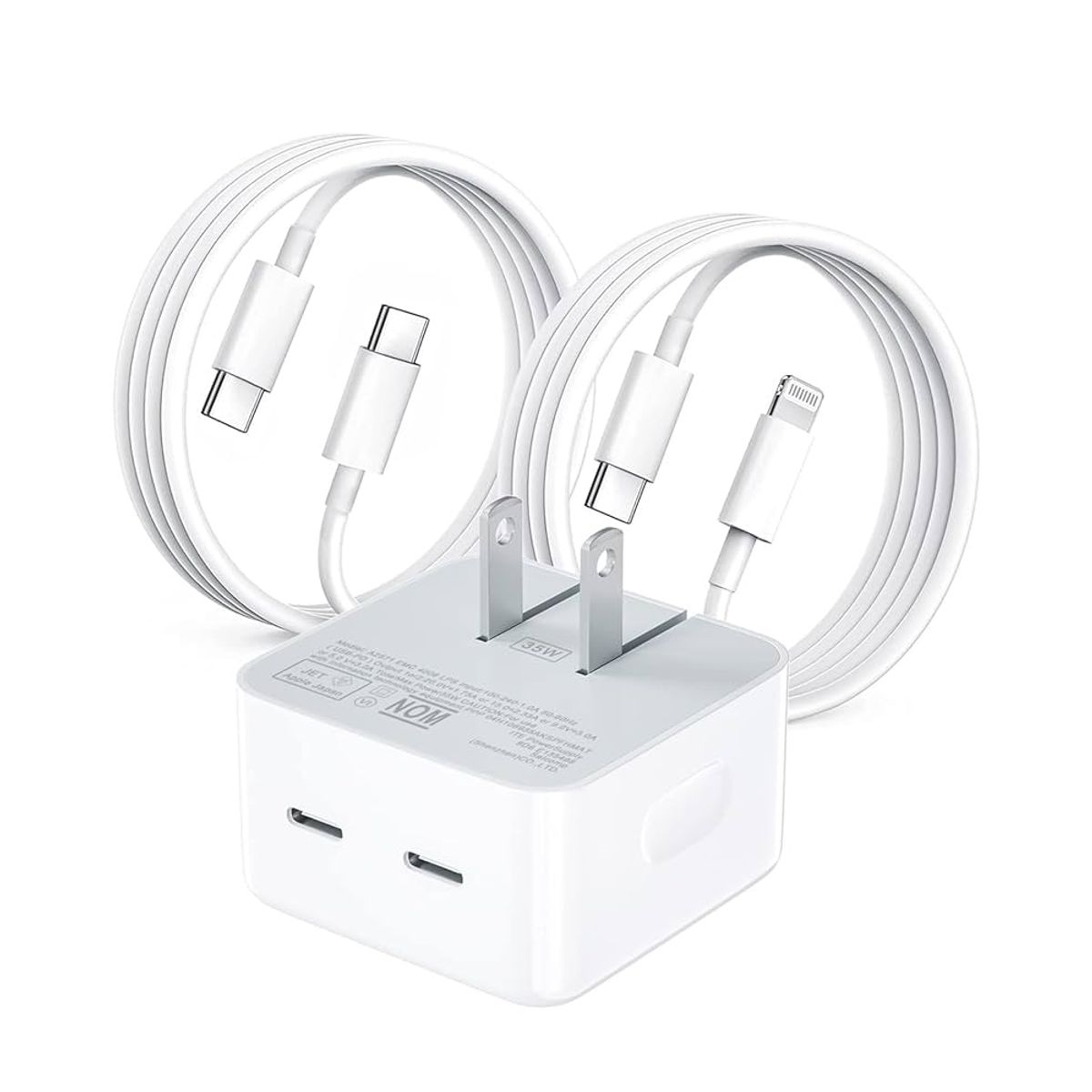 A1 - CARGADOR 14 PRO MAX 35W TIPO C A LIGHTNING