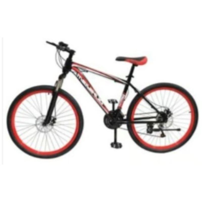 Bicicleta Montañera M2 Aro 26 Rojo/Negro/Blanco GENERICO