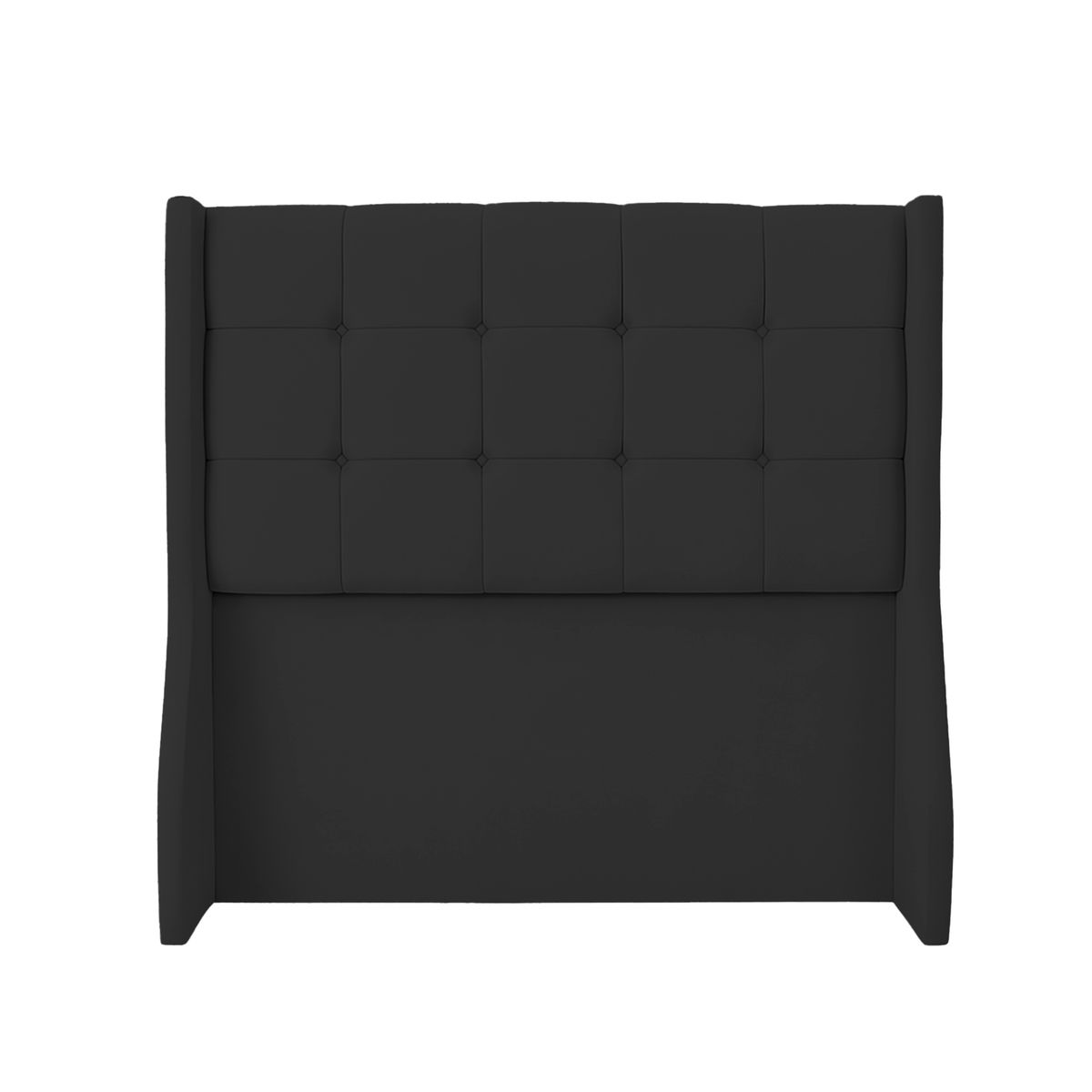 GENERICO - Cama tapizada Cielo Pcromadas - 2plz Negro