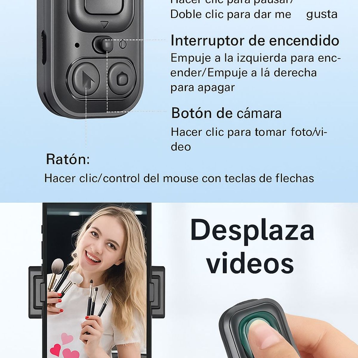 GENERICO - TRIPODE PARA CELULAR CON SEGUIMIENTO FACIAL