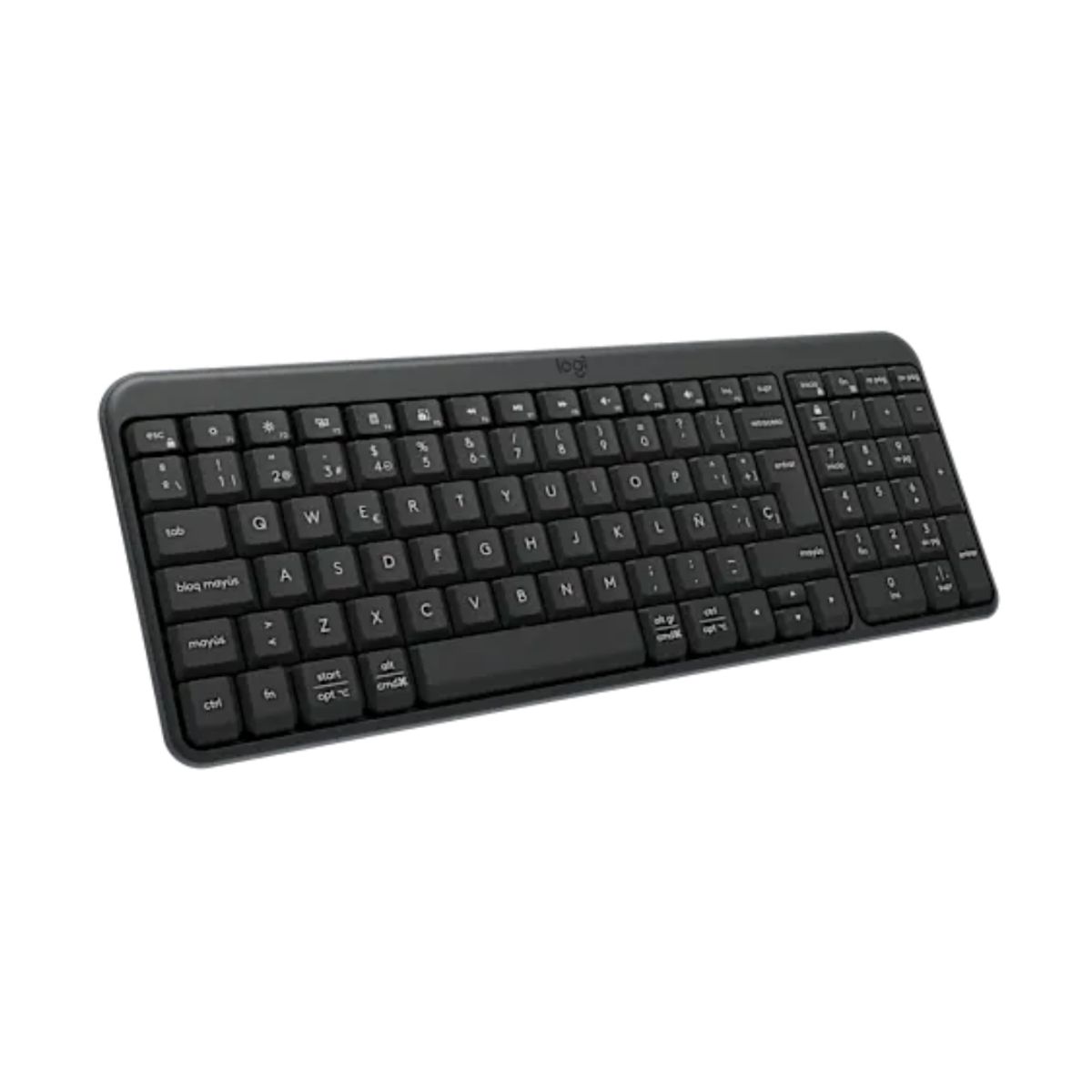 LOGITECH - Teclado Inalámbrico Bluetooth Logitech K250 Negro