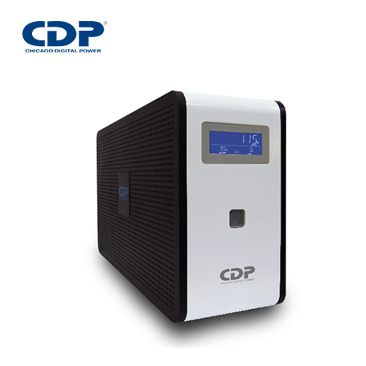 CDP - UPS CDP R-SMART751I 750VA/375W AUTONOMIA 20MIN 10 SALIDAS/5  PORT USB-A /1 PORT USB-C BLACK