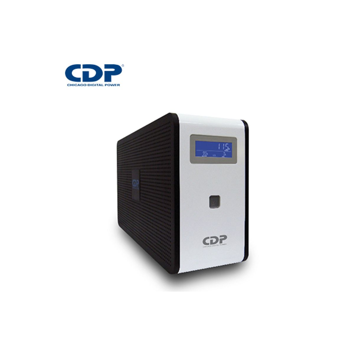 CDP - UPS CDP R-SMART751I 750VA/375W AUTONOMIA 20MIN 10 SALIDAS/5  PORT USB-A /1 PORT USB-C BLACK