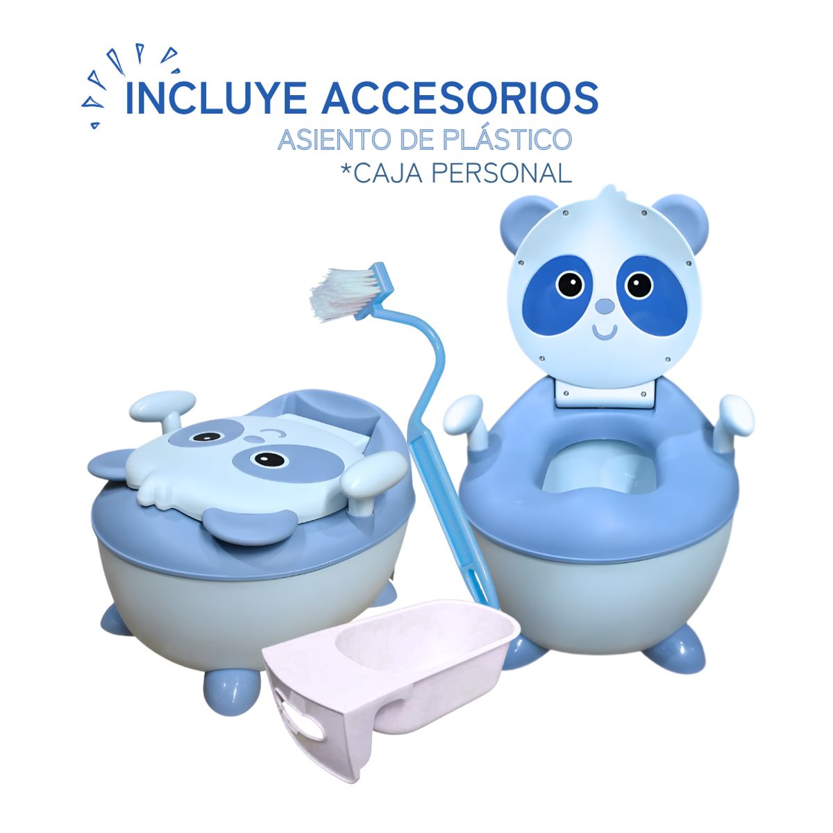 SM - BACIN ENTRENAMIENTO INODORO PARA BEBES NIÑOS INFANTIL PANDITA CELESTE