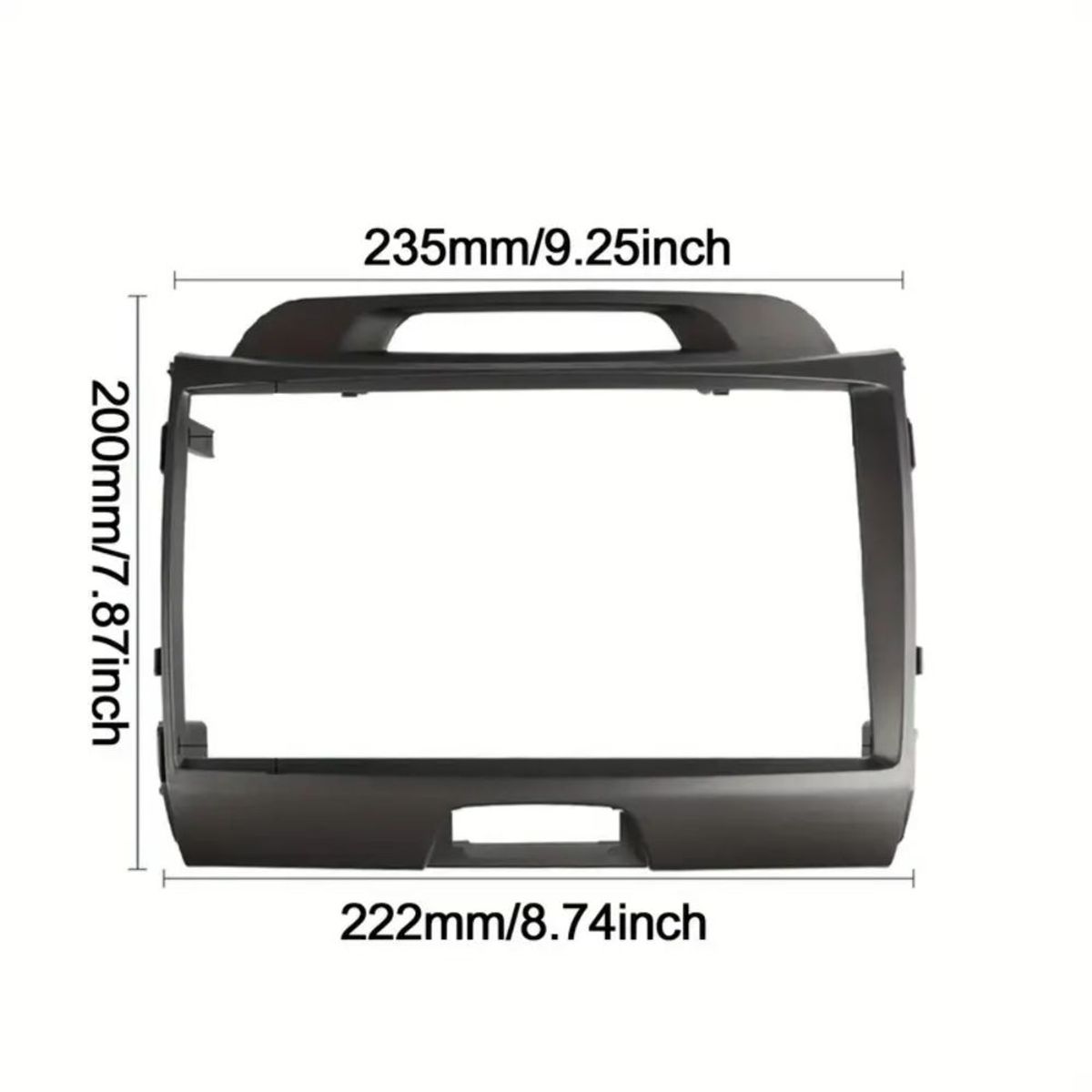 GENERICO - CONSOLA KIA SPORTAGE 2010-2016 DE 9 PARA AUTORADIO ANDROID CHINO