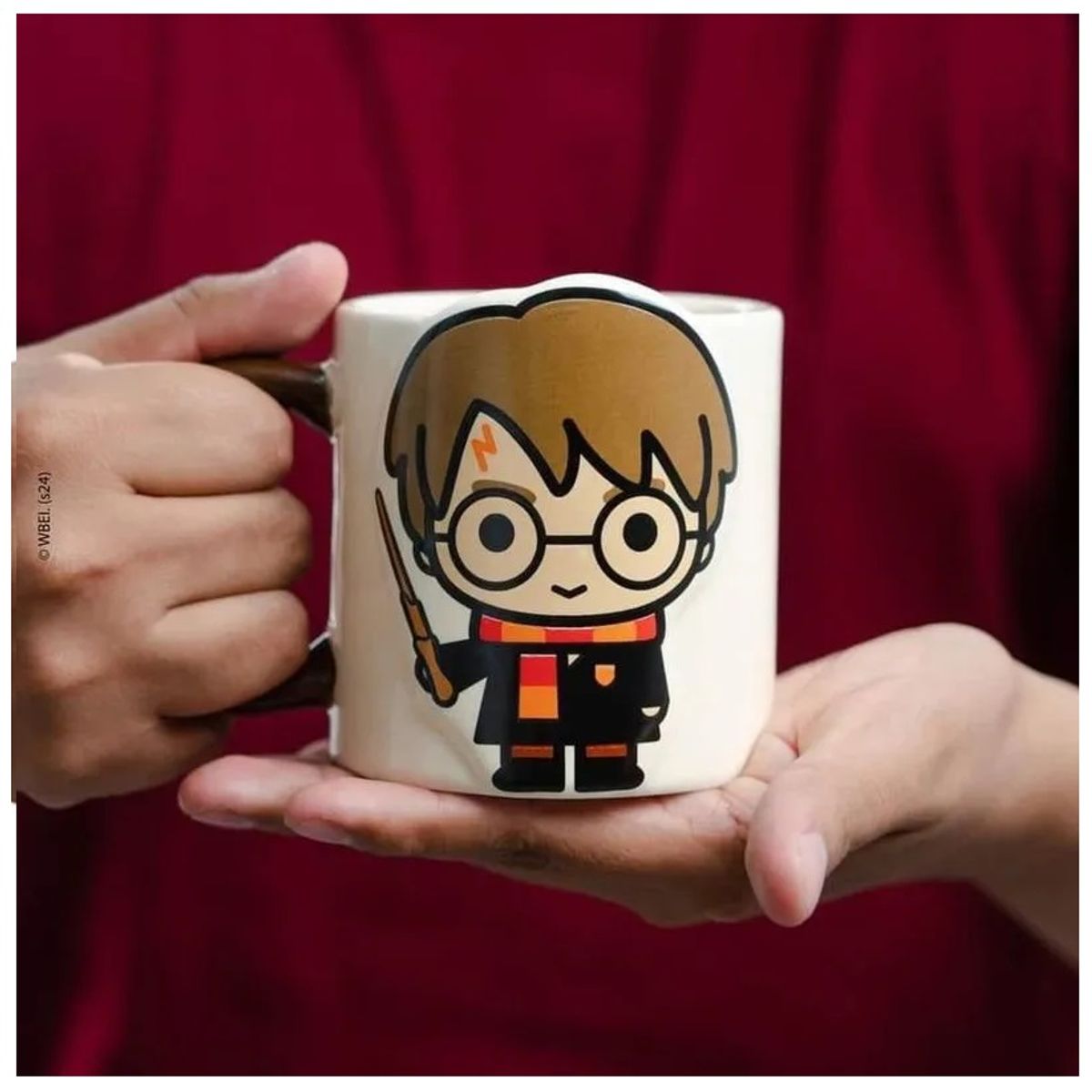 GENERICO - TAZA 3D DISEÑO HARRY POTTER PIEZA DE COLECCION DE CERAMICA PARA REGALO