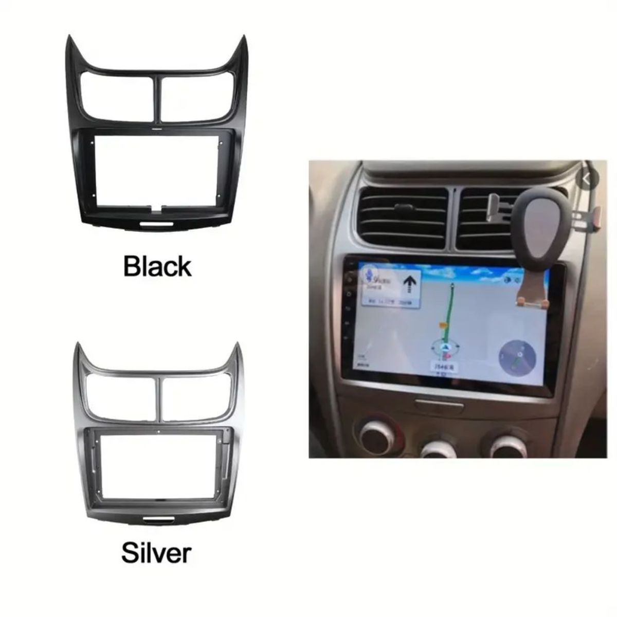 GENERICO - CONSOLA CHEVROLET SAIL 2010-2014 DE 9 PARA AUTORADIO ANDROID CHINO