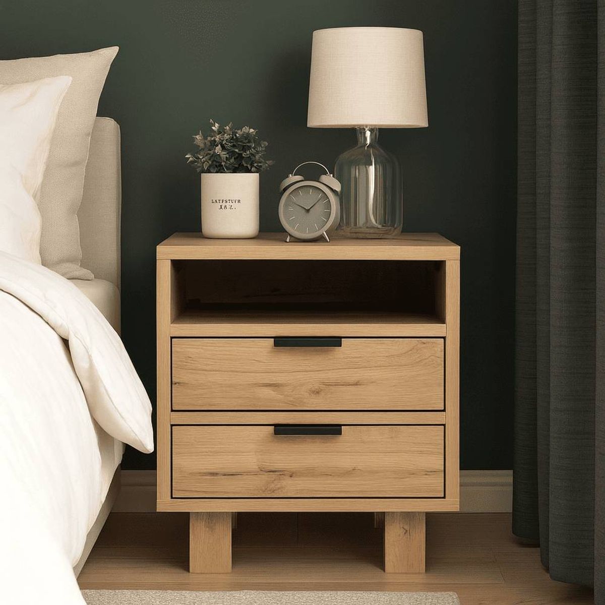 TU MESITA - Mesa de Noche Copito Color Duna TU MESITA