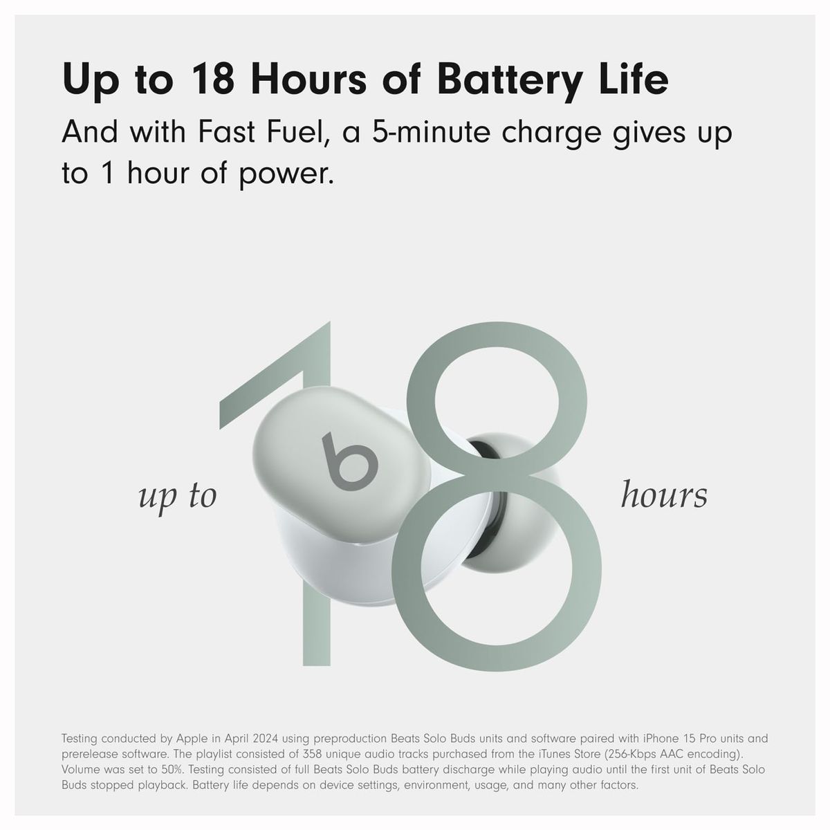 BEATS BY DR DRE - Beats SOLO BUDS Auriculares Inalámbricos In-Ear 18 Horas - Storm Gray