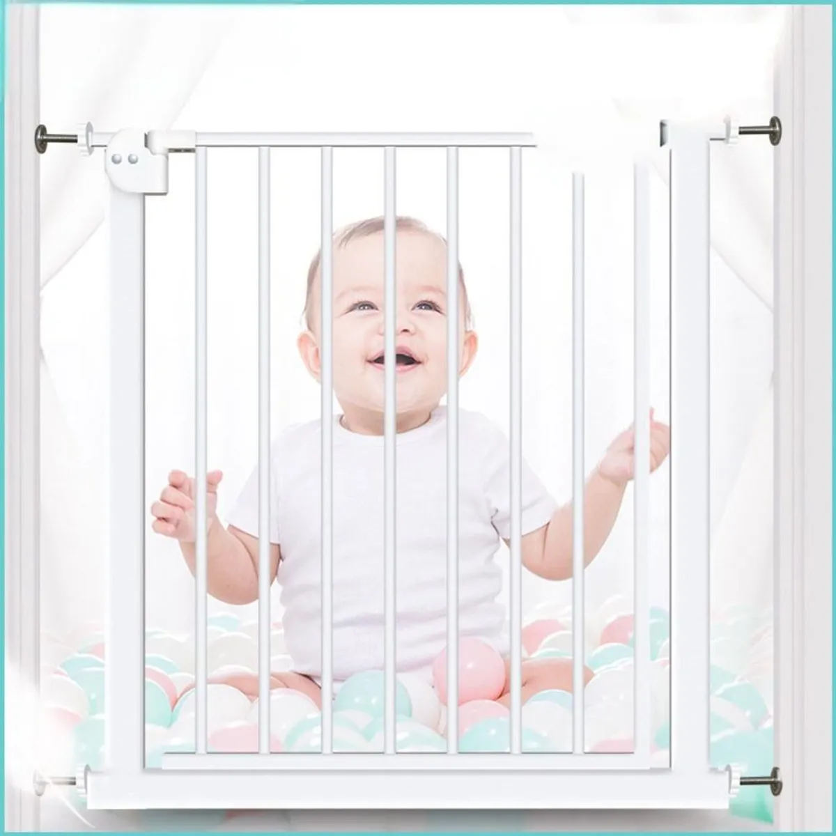 BLLOQ - Baranda Seguridad Ajustable Para Bebe